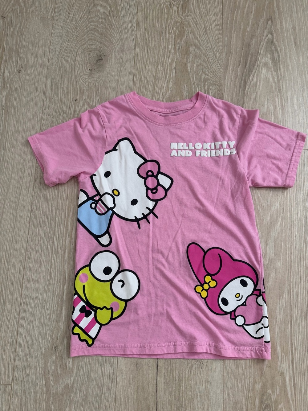 Sanrio Pink Hello Kitty & Friends Graphic Tee